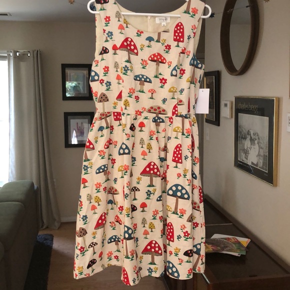 ModCloth Mushroom Dress - Picture 2 of 3